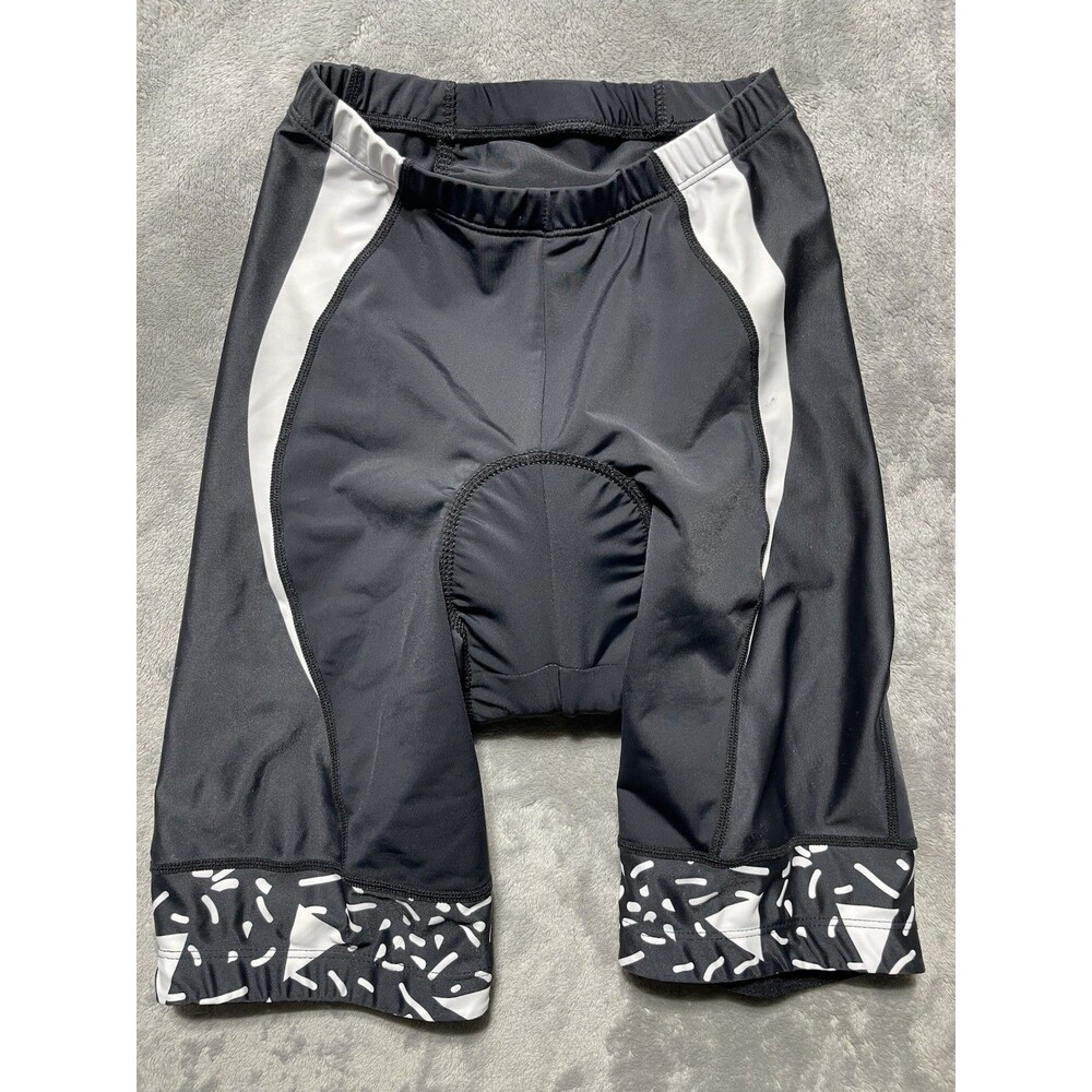 Anivivo Bike Riding Shorts Black & White With Pink Padding Women’s Small
